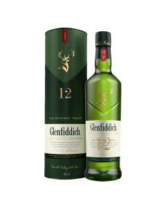 Виски Гленфиддик 12 лет ПУ 0,7л (уп-ка 6 бут)